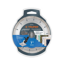 Cargar imagen en el visor de la galería, Disco de diamante, 7' corte porcelanato