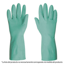 Cargar imagen en el visor de la galería, Guantes de nitrilo verde, multiusos, grandes