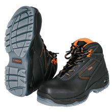 Cargar imagen en el visor de la galería, Zapatos dieléctricos con casquillo, #27, negro