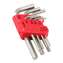 Cargar imagen en el visor de la galería, Juego de 7 llaves Allen standard con organizador