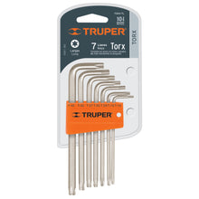 Cargar imagen en el visor de la galería, Juego de llaves Torx, 7 piezas, largas