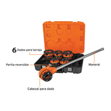 Cargar imagen en el visor de la galería, Juego de tarrajas para tubo, 7 piezas Truper Expert