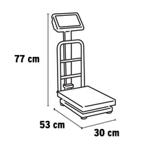 Cargar imagen en el visor de la galería, Báscula plegable de plataforma capacidad 100 Kg.