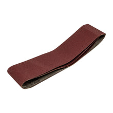 Cargar imagen en el visor de la galería, Bandas grano 100, para lijadora PUL 4x6, caja con 3 pzas