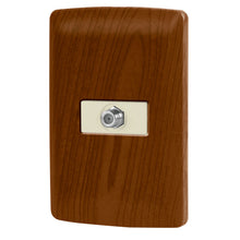 Cargar imagen en el visor de la galería, Placa armada con conexión para TV, madera, línea Italiana