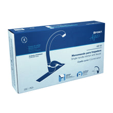 Cargar imagen en el visor de la galería, Monomando para fregadero, cuello curvo, Aqua