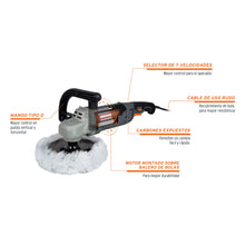 Cargar imagen en el visor de la galería, Pulidora industrial, 7', 1,200 W