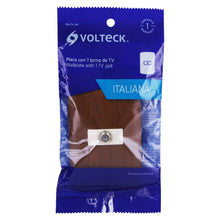 Cargar imagen en el visor de la galería, Placa armada con conexión para TV, madera, línea Italiana