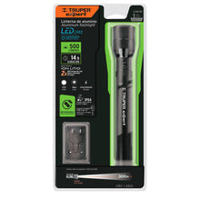 Cargar imagen en el visor de la galería, Linterna recargable, led cree, 150 lm con 3 pilas D