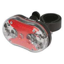 Cargar imagen en el visor de la galería, Linterna para bicicleta, 9 LED, trasera
