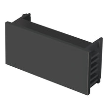 Cargar imagen en el visor de la galería, Tapón ciego, 1 módulo, línea Española, color negro