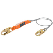 Cargar imagen en el visor de la galería, Línea de vida de acero con absorbedor de impacto,ANSI