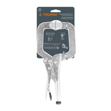 Cargar imagen en el visor de la galería, Pinza de presión, tipo 'C' de 9' con mordaza autoajustable