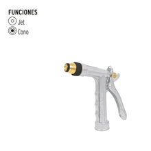 Cargar imagen en el visor de la galería, Pistola metálica para riego, 2 funciones
