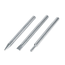 Cargar imagen en el visor de la galería, Puntas de repuesto para cautín tipo lápiz CAU-60, 3 piezas