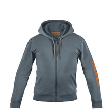 Cargar imagen en el visor de la galería, Sudadera gris para caballero, talla grande