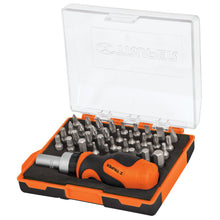 Cargar imagen en el visor de la galería, Desarmador tipo trompo con matraca, 37 piezas