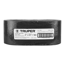 Cargar imagen en el visor de la galería, Banda de lija para vidrio 4 X 24' grano 80