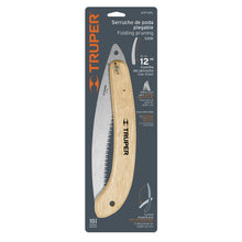 Cargar imagen en el visor de la galería, Serrucho de poda 12', plegable, mango de madera, 6 DPP