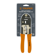 Cargar imagen en el visor de la galería, Pinza ponchadora, módulos intercambiables, cables RJ-45