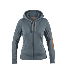 Cargar imagen en el visor de la galería, Sudadera gris para dama, talla grande