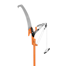 Cargar imagen en el visor de la galería, Cortador ramas altas, mango telescópico, fibra vidrio,3.60 m