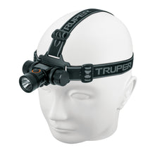 Cargar imagen en el visor de la galería, Linterna para cabeza, 250 lúmenes, 1 Led, recargable