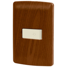 Cargar imagen en el visor de la galería, Placa armada con timbre madera, línea Italiana