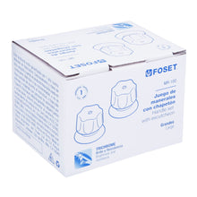 Cargar imagen en el visor de la galería, Juego 2 manerales para regadera, tipo cubo, Basic