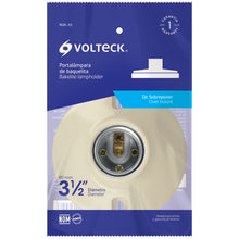 Cargar imagen en el visor de la galería, Portalámpara de baquelita, 3-1/2', Volteck