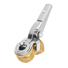 Cargar imagen en el visor de la galería, Inflador de latón con clip, hembra, cuerda 1/4 NPT