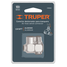 Cargar imagen en el visor de la galería, Destorcedor de aluminio, cuerda 1/4 NPT