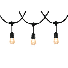 Cargar imagen en el visor de la galería, Serie de 12 luces incandescentes para exterior, 7.3 m