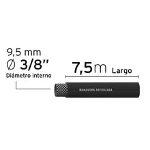 Cargar imagen en el visor de la galería, Manguera para alta presión, 7.5 mts, 3/8'