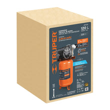 Cargar imagen en el visor de la galería, Compresor vertical 120 L, 4 HP (potencia máxima ), 220 V