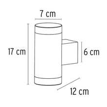 Cargar imagen en el visor de la galería, Arbotante decorativo de LED, 2 spots, 10 W, 650 lm