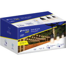 Cargar imagen en el visor de la galería, Serie de 24 luces de LED para exterior, 14.6 m