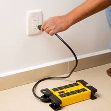 Cargar imagen en el visor de la galería, Multicontacto uso industrial,10 entradas,supresor,1200joules