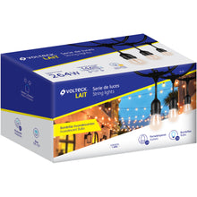 Cargar imagen en el visor de la galería, Serie de 24 luces incandescentes para exterior, 14.6m