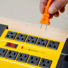 Cargar imagen en el visor de la galería, Multicontacto uso industrial,10 entradas,supresor,1200joules