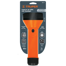 Cargar imagen en el visor de la galería, Linterna recargable de leds, 100 lúmenes