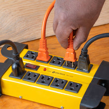Cargar imagen en el visor de la galería, Multicontacto uso industrial,10 entradas,supresor,1200joules