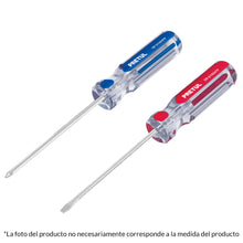 Cargar imagen en el visor de la galería, Duo de desarmadores, 1/4x4, mango PVC, Pretul