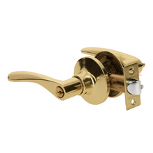 Cargar imagen en el visor de la galería, Cerradura Basic manija, cil metal, recámara, latón brillante