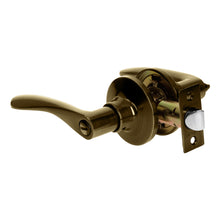 Cargar imagen en el visor de la galería, Cerradura Basic manija, cil metal, baño, latón antiguo