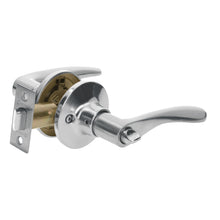 Cargar imagen en el visor de la galería, Cerradura Basic manija, cilindro metálico, baño, cromo