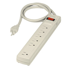 Cargar imagen en el visor de la galería, Multicontacto uso rudo, 6 entradas, supresor, 270 joules