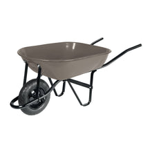 Cargar imagen en el visor de la galería, Carretilla 5.5ft3,neum.ref, bastidor bipartido, gris, Pretul