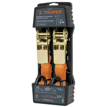 Cargar imagen en el visor de la galería, Sujetadores con matraca, carga máxima 675 kg, 2 piezas