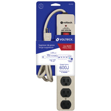 Cargar imagen en el visor de la galería, Multicontacto uso rudo, 6 entradas, supresor, 600 joules